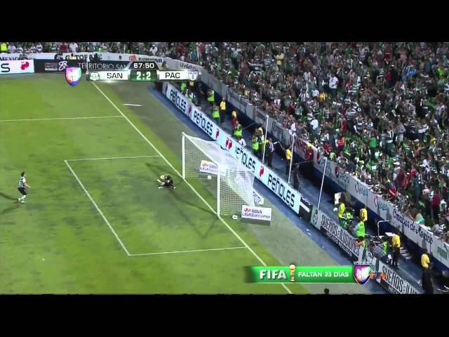 Santos VS Pachuca 4 - 2 (Semifinal de Vuelta C2014)
