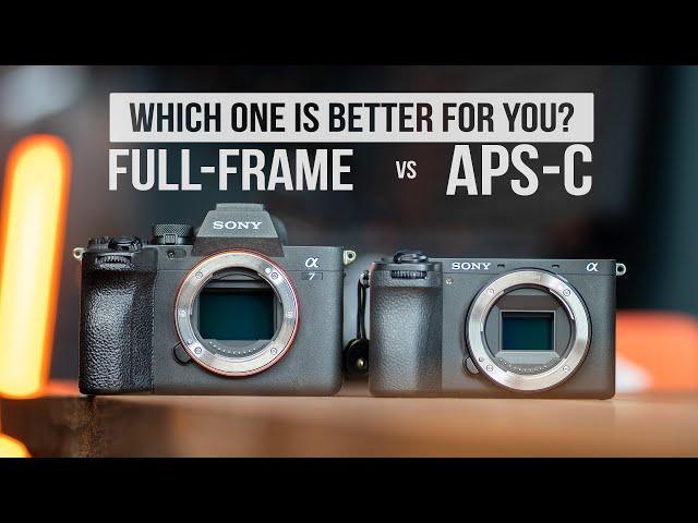 Full Frame vs APS-C | 5 Reasons Why APS-C IS BETTER (Sony A7IV vs Sony A6700 Comparison)