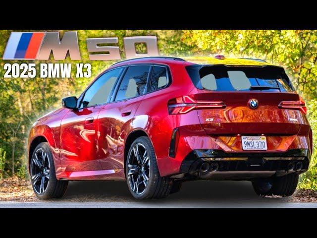 2025 BMW X3 M50 xDrive A Fresh Take on Performance, Luxury, and Technology