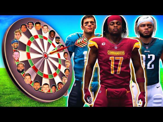 DART BOARD DRAFTS MY FRANCHISE TEAM! Madden 23