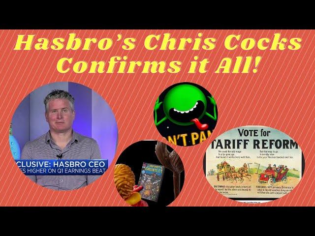 Hasbro confirms TOY TARIFFS, Cost Reduction and all of the other things this channel has suggested