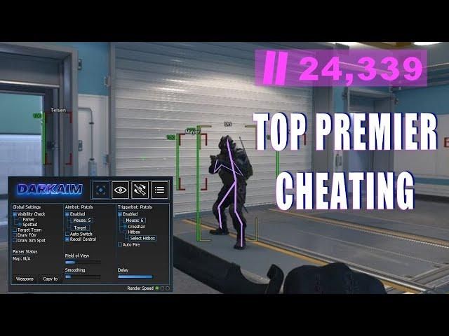 Cheating at 24,000+ ELO in Premier!