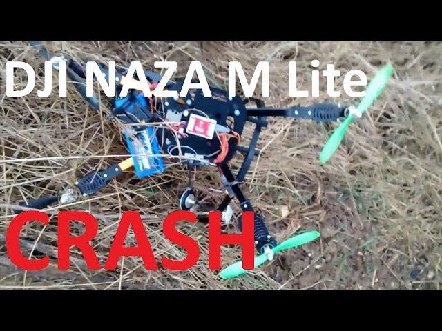 DJI Naza M Lite - CRASH AND RECOVERY - RC Creator