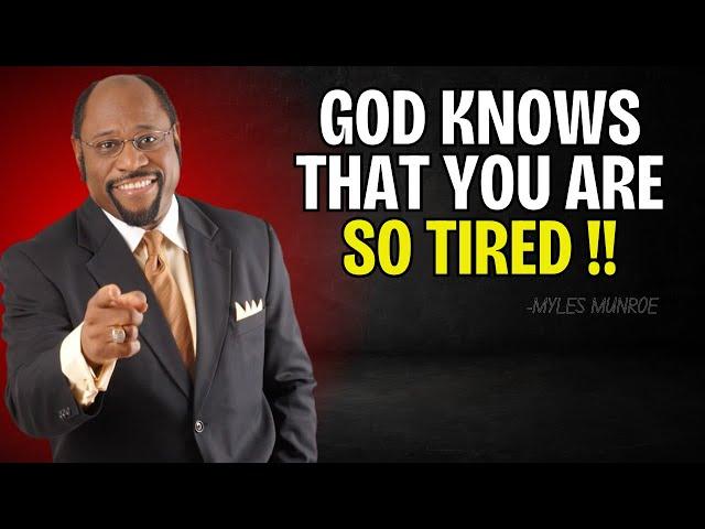 Myles Munroe - "Leave it in GOD'S HANDS, God sees your PAIN and hears your CRY"