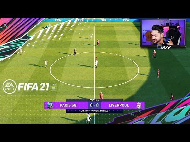 PLAYING FIFA 21 FULL GAME!!! WHAT HAS CHANGED IN THE GAMEPLAY!! LIVERPOOL vs PSG FULL MATCH!!