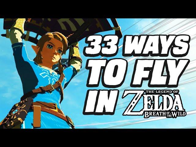 33 Amazing Ways To Fly In Zelda: Breath of the Wild