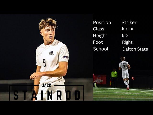 Jack Stainrod | Striker | #1 ranked Dalton State College | NAIA | Highlights