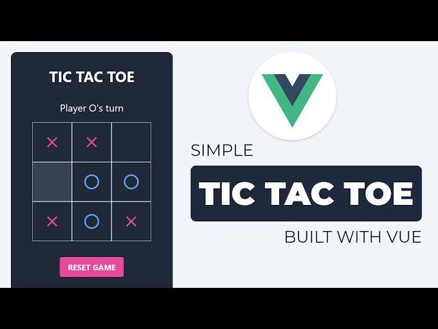 Build a Tic Tac Toe Game with Vue JS, Tailwind CSS and Vite in 2022