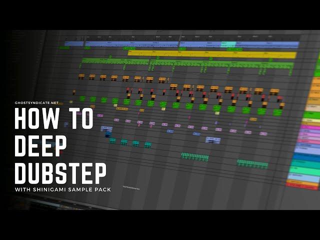 How to deep dubstep with Shinigami Sample Pack (Ableton project file + samples)