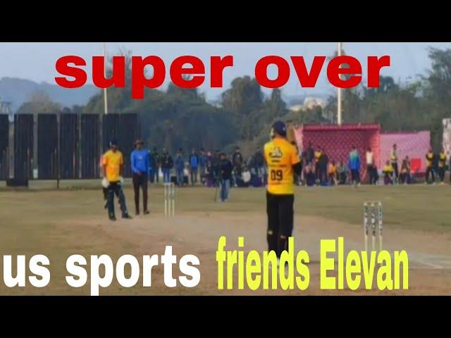 super over us sports vs Friends Elevan at Jkcl #cricket @Cricinfo kashmir