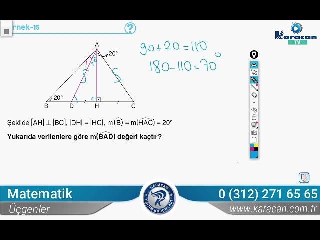 Karacan TV - Matematik  / Üçgenler