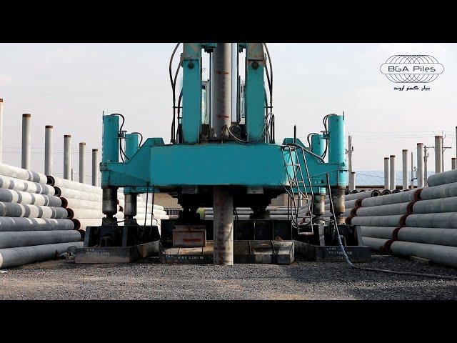 Hydraulic Jacked-in Piling Machine - BGA Piles