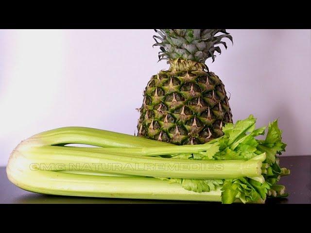 No Doctor Will Ever Tell You This Secrets! Combine Celery with Pineapple  together for 5 days & SEE!