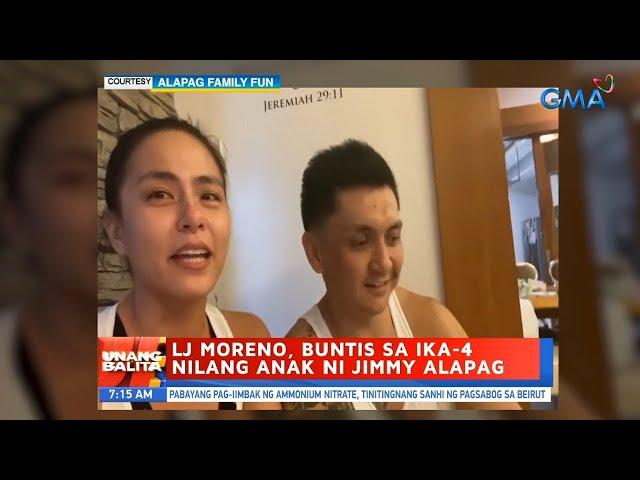 UB: LJ Moreno, buntis sa ika-4 nilang anak ni Jimmy Alapag