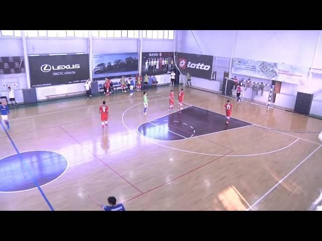 Кайрат - МФК ОзенМунайГаз (Чемпионат РК по футзалу 2013/14) V тур 14.12.2013