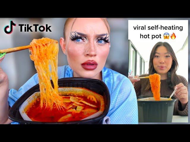 Trying the most viral Tik Tok food products