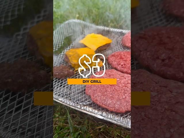 TRIED THE $3 DIY GRILLYUP SURE DID 10/10 #$3grill #diygrill #dollartreefinds #cookoutmusthaves