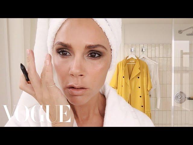 Victoria Beckham’s Five-Minute Face | Beauty Secrets | Vogue