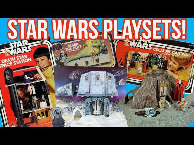 Every Vintage Kenner Star Wars Playset!