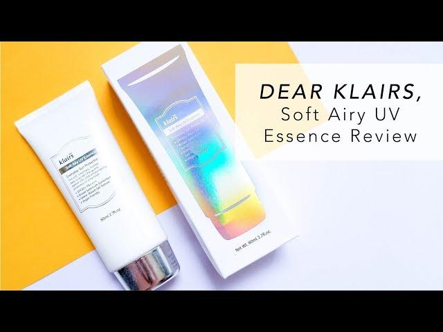 Klairs Soft Airy UV Essence Review