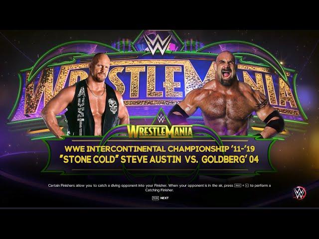 Ultimate Showdown: Goldberg vs. Stone Cold in WWE 2K23 | 4K 60FPS Epic Battle - Unmatched Intensity