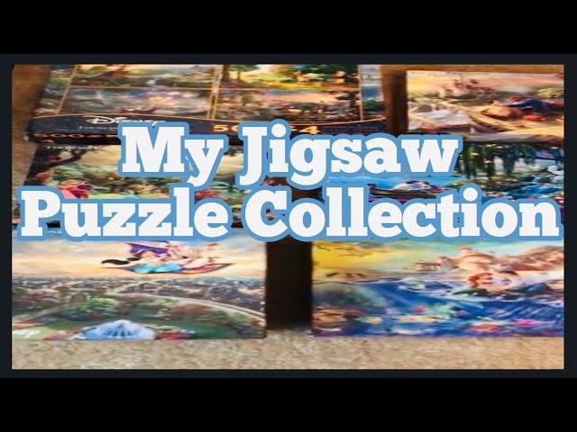 My Jigsaw Puzzle Collection | Hobby Room Tour