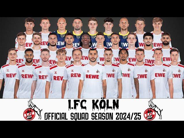 1.FC Köln's OFFICIAL New Squad Reveal for 2024-2025