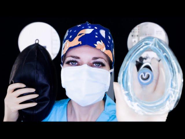 ASMR Anaesthetist Puts You to Sleep with Gas | *REALISTIC* with Full Prep | Soft Beeps from Monitor