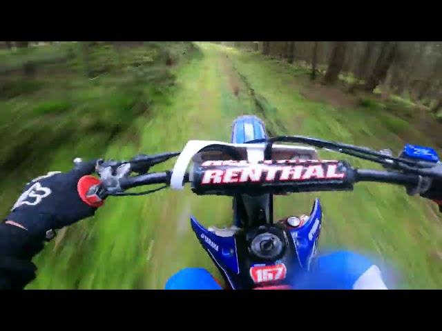 Yamaha YZF 450 Forest ride