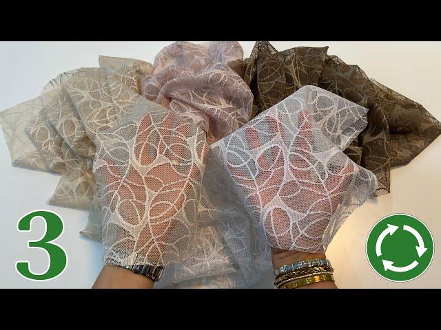 3 Great Recycling Ideas with Old Tulle!