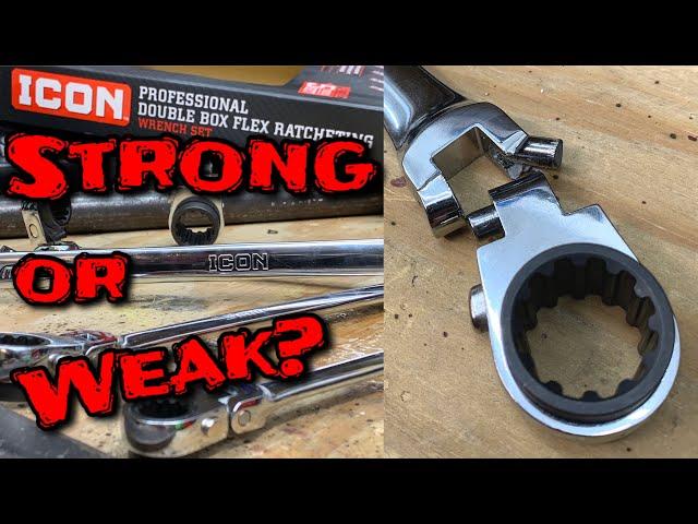 Double Box Destruction Harbor Freight ICON Wrenches Strong or Weak