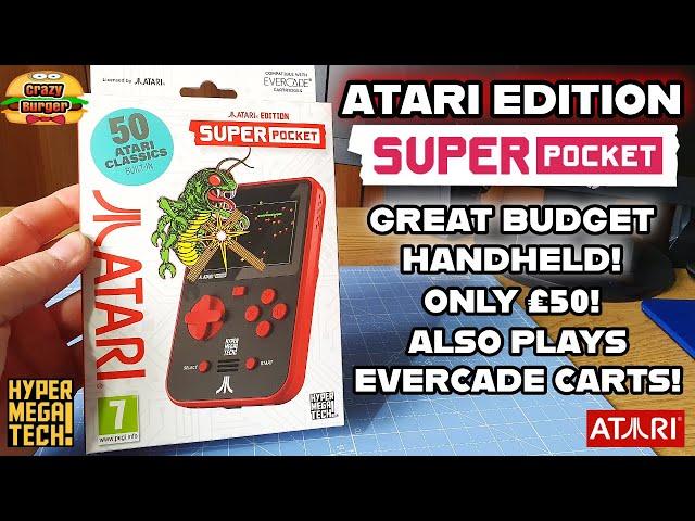 ATARI Edition Super Pocket - Great Budget Handheld Only £50 - Also Plays Evercade Carts!