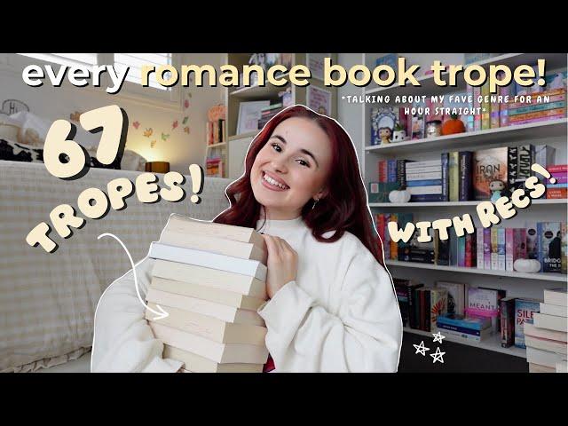 every ROMANCE BOOK TROPE + recs 