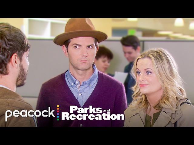 Parks and Recreation being a painfully millennial show for 10 minutes straight