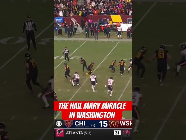 The hail mary miracle in washington