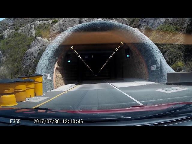 Ferrari F355 tunnel run