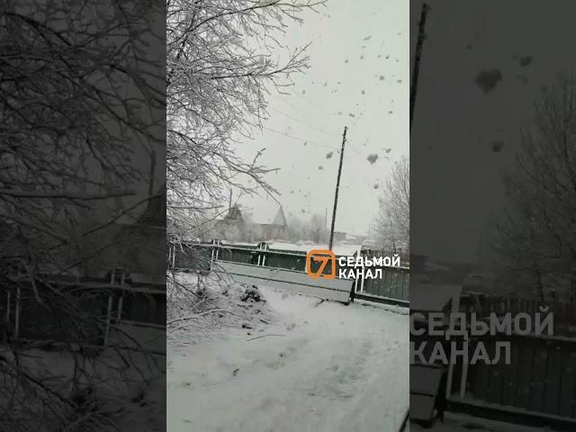 Зима вернулась в Красноярский край