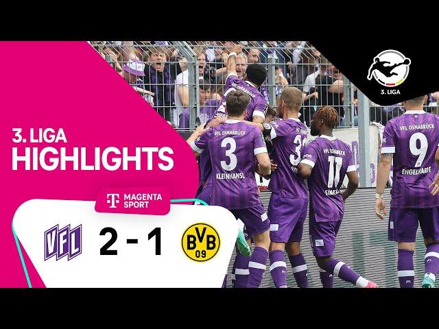 VfL Osnabrück - Borussia Dortmund II | Highlights 3. Liga 22/23