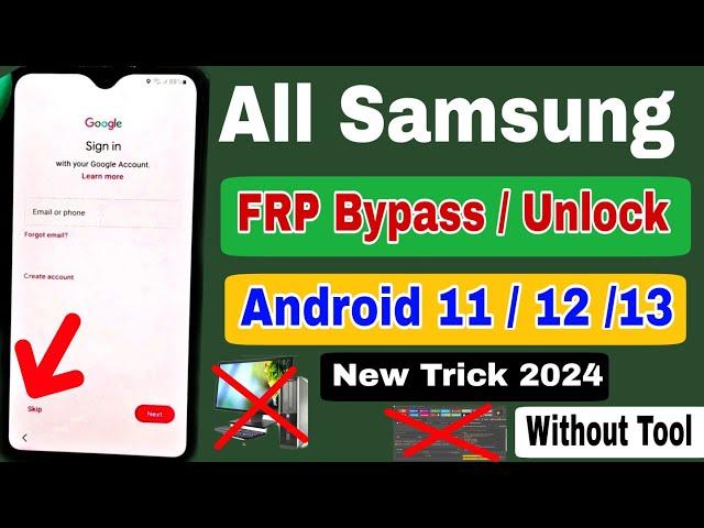 Samsung FRP Bypass TalkBack Not Working - Without Pc Method Jan 2024 | Samsung A15 5g Frp Bypass