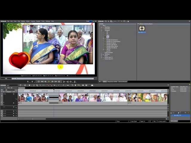 EDIUS PRO 7 WEDDING EFFECTS