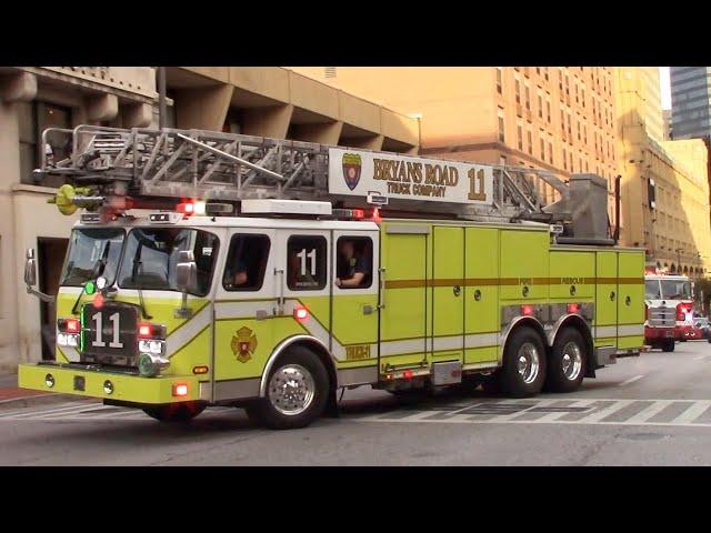 Fire Trucks Responding Compilation Part 67 - Firsts Of The Year 2024