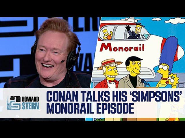Conan O’Brien on Writing “Marge vs. the Monorail” for “The Simpsons”