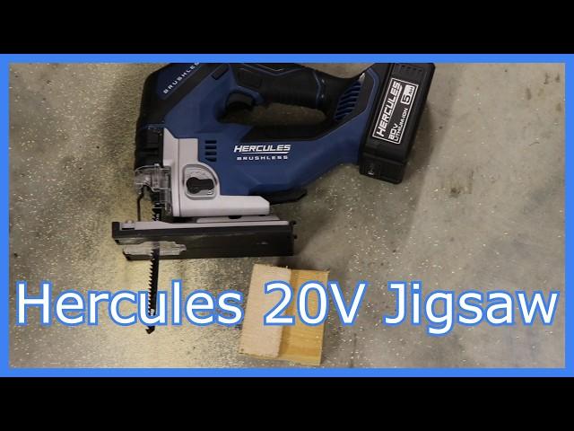 Harbor Freight Tool Haul #70: Hercules 20V Brushless Jig Saw (New and Highly Anticipated!)