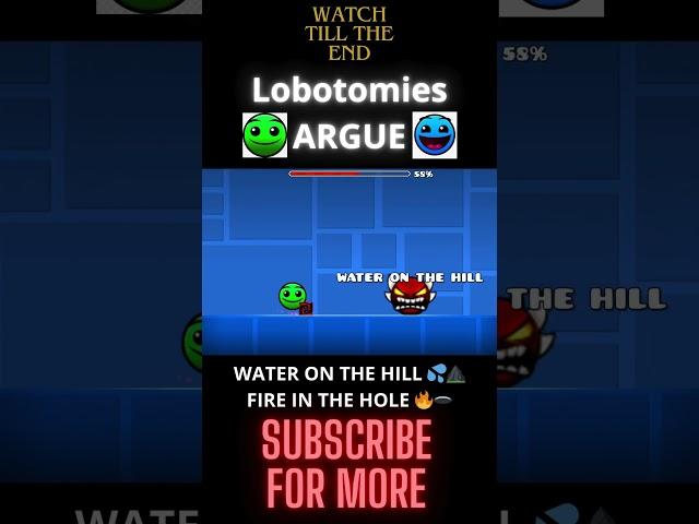 Lobotomies ARGUE  #subscribe #geometrydash #trending #viral #shorts #memes #gd22 #gd