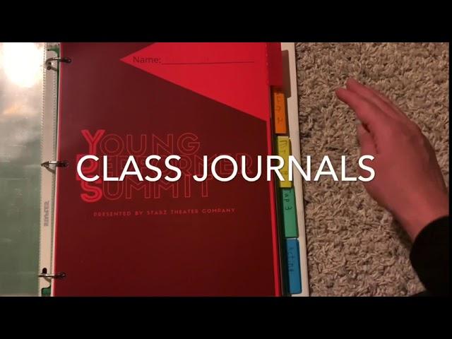 Ideas & Tips for Setting Up Your Dance Journal