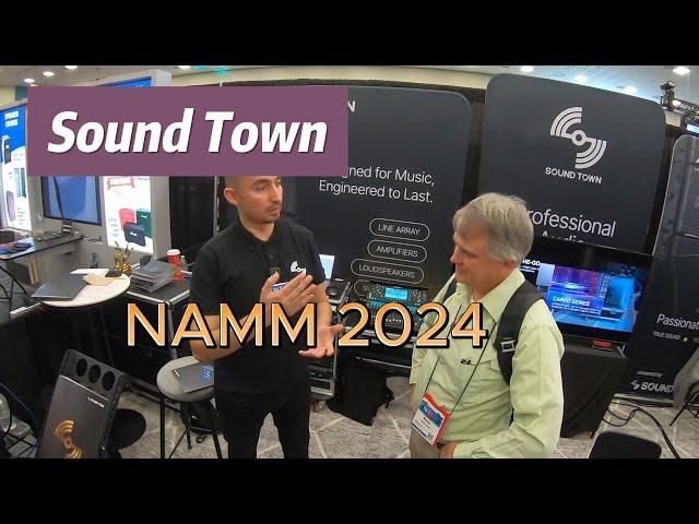 Sound Town at NAMM 2024 with The Myles Revolution