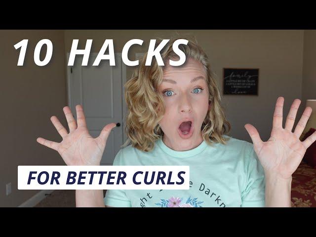 10 Hacks For Instantly Better Wavy Curly Hair