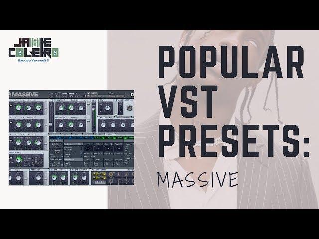 Travis Scott -  Basement Freestyle | Massive Preset | [I Found those VST Presets #25]