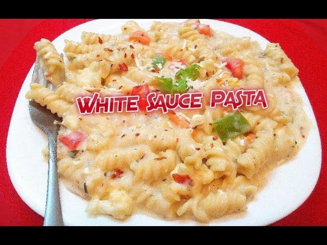 White Sauce Pasta Recipe / Pasta in Creamy White Sauce - Tasty Appetite