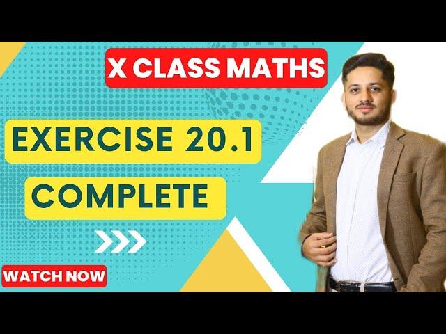 Exercise 20.1 Class 10 Complete Sindh Board | Karachi Board | Ex 20.1 Class X Complete